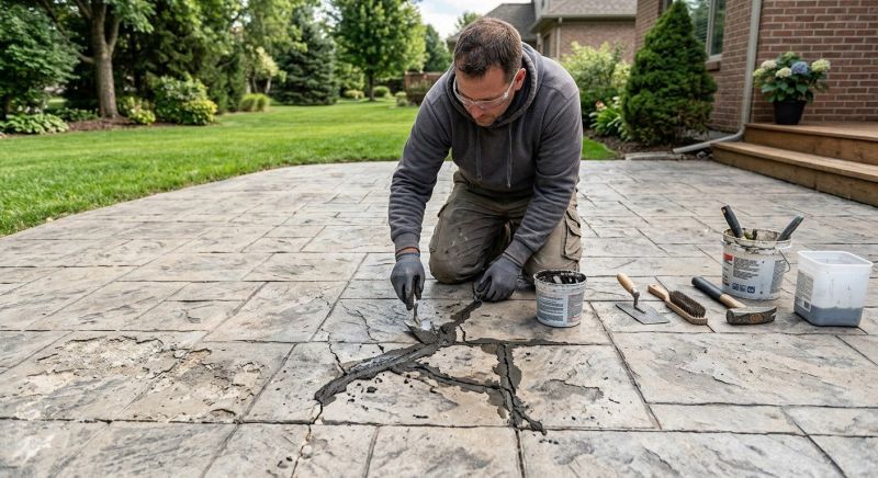 Decorative Concrete Repair in Greeley, CO