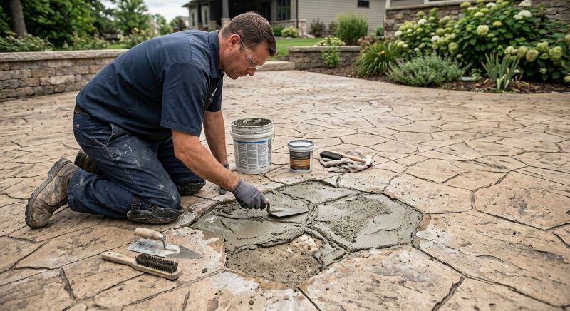 Decorative Concrete Repair in Saint Petersburg, FL