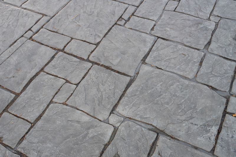 Popular Stamped Concrete Patterns For Commercial Walkways And Plazas